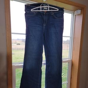 Ariat Perfect Rise Denim Flare, Blue, 31R